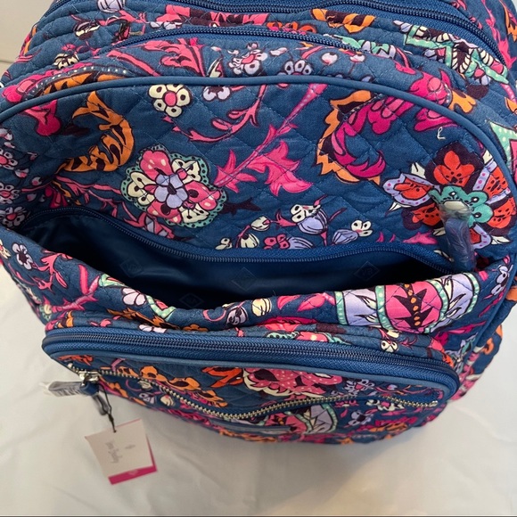 Vera Bradley XL Campus Backpack Dragon Fruit - Picture 4 of 10